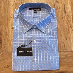 NWT Michael Kor’s Men’s Long Sleeve Button Down Shirt